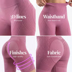 Sculpt 3D Shorts | Dusty Pink