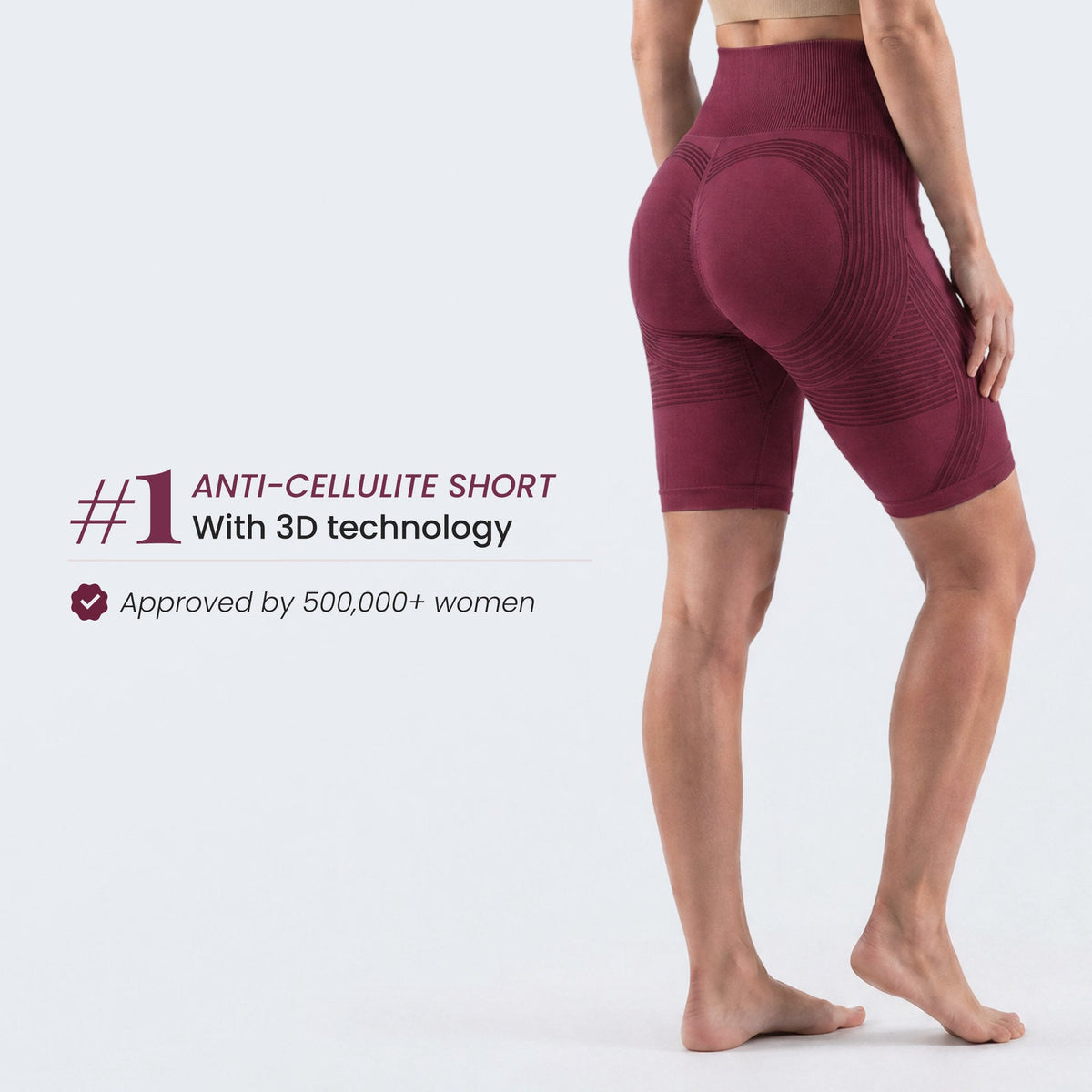 Sculpt 3D Shorts | Dusty Pink