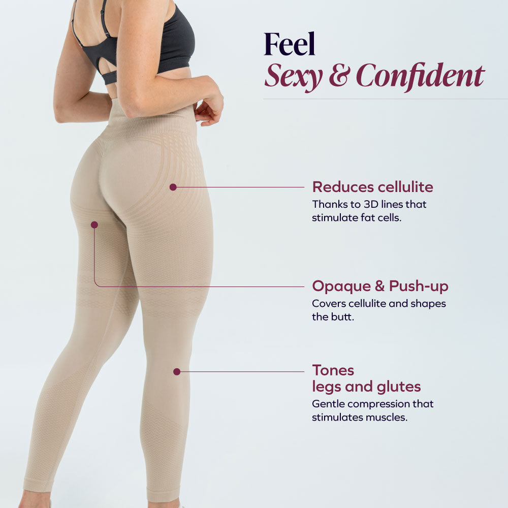 Sculpt 3D Leggings | Beige