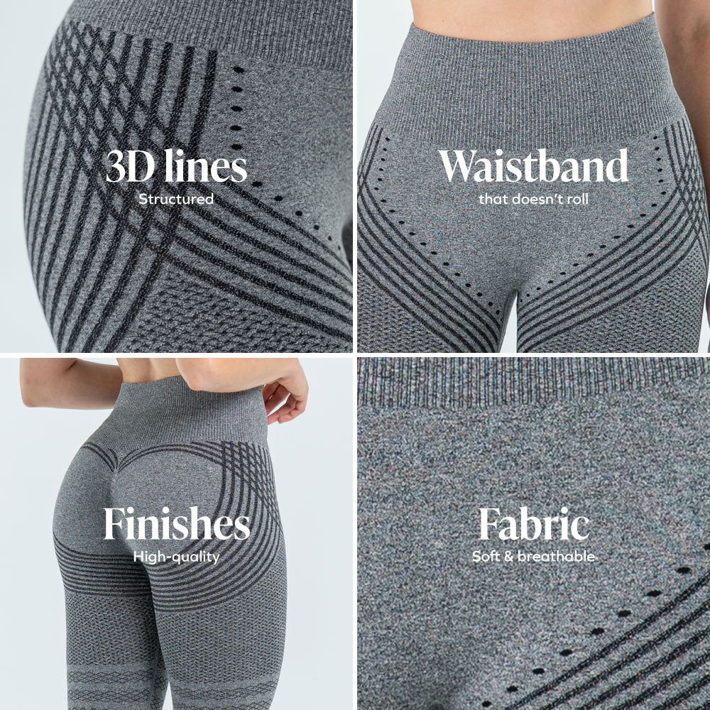 Sculpt 3D Leggings | Gray