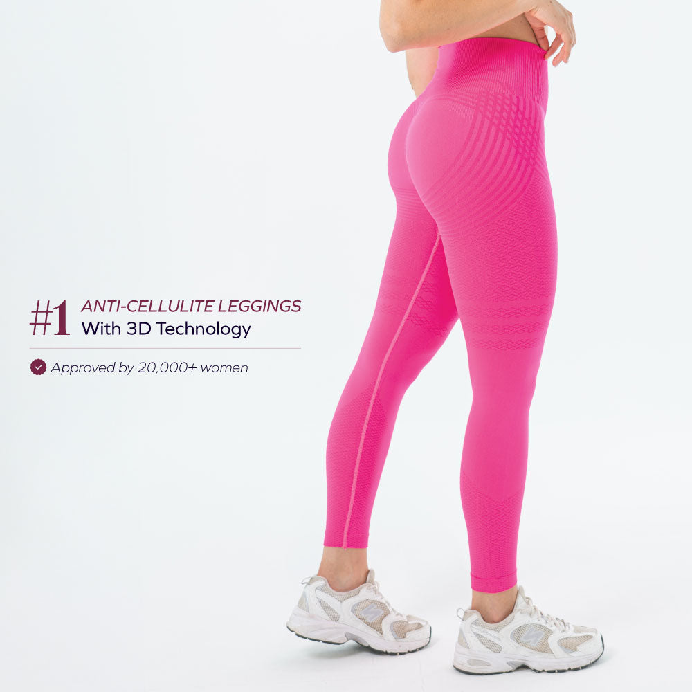 Sculpt 3D Leggings | Wine Red
