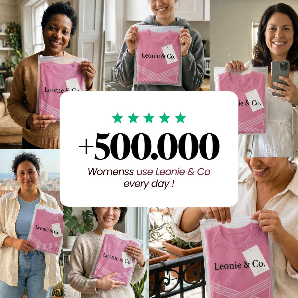 Over 500,000 women wear Leonie Leggings every day